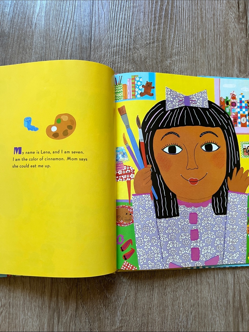 The Colors of Us by Karen Katz Hardcover Children's Book - Picture 4 of 6